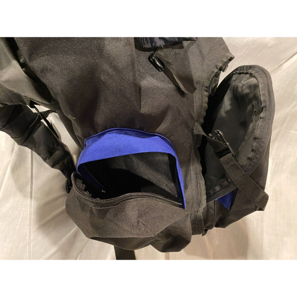 Mountain Gear Tibet 55 Backpack Black Mountaingear Canvas 21"x10" - Picture 8 of 13